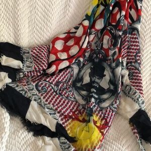 CHRISTIAN LOUBOUTIN Cashmere Scarf